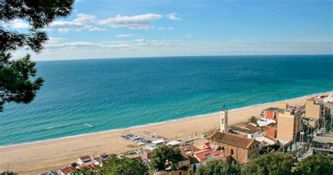 Beach: Pla de Montgat in Montgat. Barcelona 